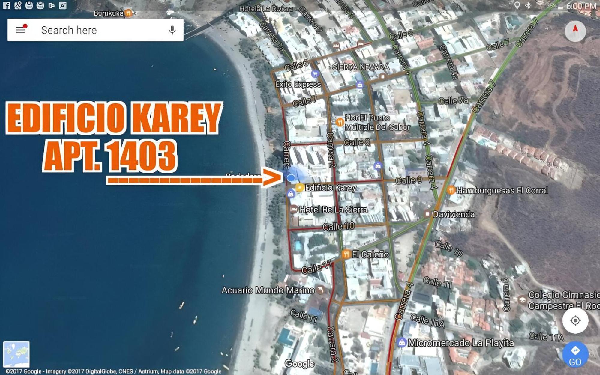 Apartamento 1403 Edificio Karey El Rodadero Santa Marta  Exteriör bild